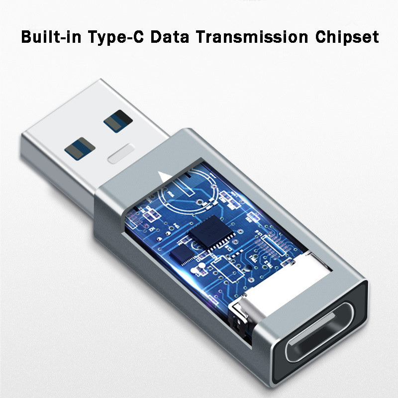 USB 3.1 Male to Type-C Female Adapter USB A Adapters & Converters adapter C type converter data electronics electronics accessories fast USB