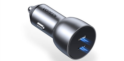 PD30W Super Fast Car Charger – Dual Port USB+C & Cigarette Lighter Adapter Total 40WDouble C Mobile chargers for cars c type Cigarette Lighter Charger Dual Port Car Charger Dual USB Car Charger Fast Car Charger PD30W Car Charger Super Fast Car Charger USB Car Charger {{ product_collections }} {{ product_description }}