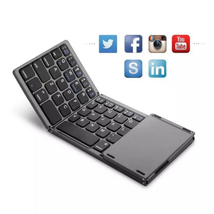 Folding Mini Keyboard for Tablets, Phones and Computers Keyboards & Mouse Consumer Electronic electronics foldable keyboard folding keyboard keyboard keyboard for computer keyboard for devices keyboard for mobile phone wireless keyboard