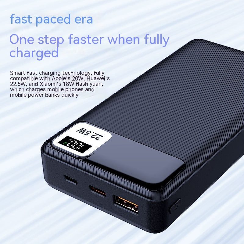 Home Fashion Simple Large Capacity Fast Charge Power Bank Power Banks 22 W electronics fast charging over charge over current portable power bank