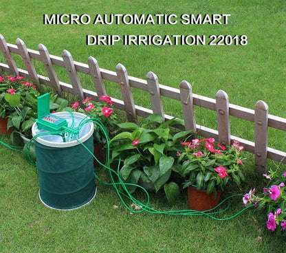 Automatic Micro Home Drip Irrigation Watering Kits System Sprinkler with Smart Controller for Garden Water Devices garden garden tools home pot drip sys water drip sys water system