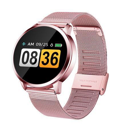 Step Ultra-Long Standby Waterproof Smart Watch Pink steel Smart Watches electronics smart watch smart watches