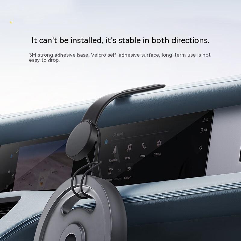 Magnetic Bendable Car Mobile Phone Holder Wireless Charger Phone Holder 15W Car Dash Mount Compatible With Phone 0 {{ product_collections }} {{ product_description }}