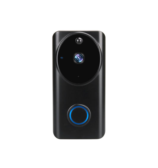Video doorbell mobile phone video intercom surveillance camera Black
