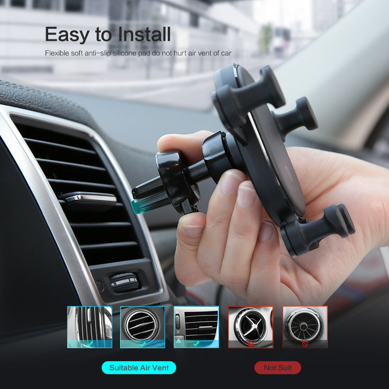 360° Rotation Gravity Car Phone Holder – Universal Fit for All Vehicles Mobile phone holders 360° Rotation Phone Holder Air Vent Phone Holder auto lock Car Phone Holder Car Phone Mount Gravity Car Bracket Hands-Free Car Mount Mobile Phone Holder for Car New arrival {{ product_collections }} {{ product_description }}