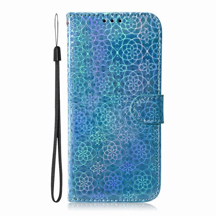 Holographic Phone Wallet For Samsung Blue Mobile Phone Cover & Protectors electronics mobile phone case mobile phone cover phone safety protection samsung