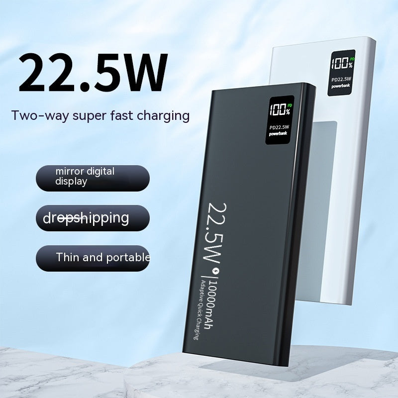 Two-way Super Fast Power Bank Large Capacity Power Banks 20000 mAh 22 W 30000 mAh electronics fast charging multi ports power bank