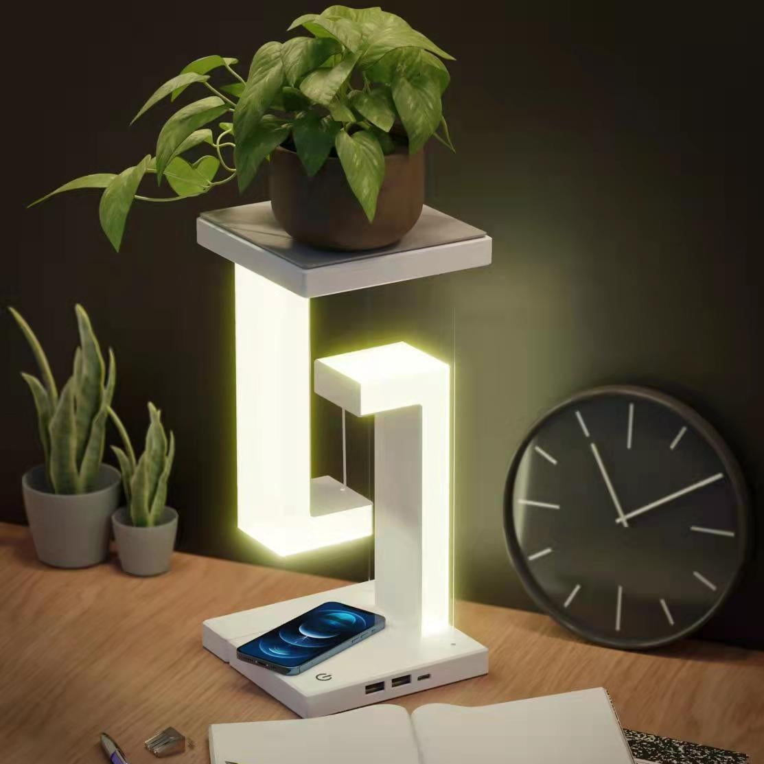 Smartphone Wireless Charging Suspension Table Lamp Mobile Phone Chargers charging lamp creative LED lamp mobile mobile case mobile charger mobile phone mobile phone accessories mobile phone cover stylish mobile phone charger table lamp wireless mobile phone charger