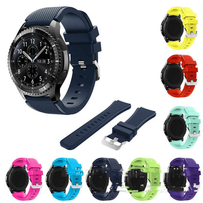 Suitable For Samsung Gear S3 Classic Official Same Silicone Breathable Strap Watch Strap electronics smart watch smart watch band smart watch strap