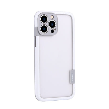 Silicone Contrast Color Protective Cover | Heat Dissipation & Drop Resistance White And White iPhone cases anti finger cases covers fall iPhone lens protection lens protector lens protectors new arrival protection {{ product_collections }} {{ product_description }}