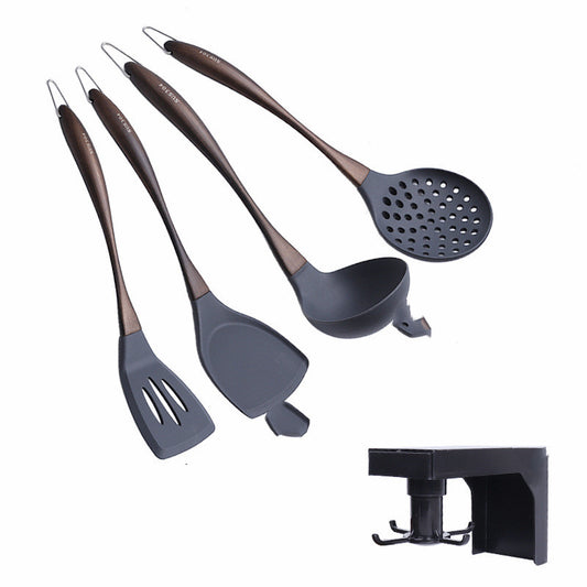 Silicone Shovel Non-stick Cookware Special Shovel Cooking Shovel As shown Fourpiece frying spatula