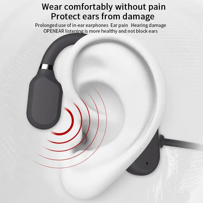 Waterproof Bluetooth Headphones Headphones & Earbuds Bluetooth bone conduction Headphones Waterproof Wireless