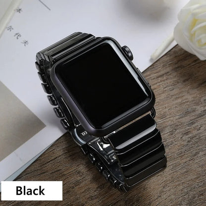 Enhance Your Apple Watch with Our Ceramic Strap Balck 44mm Apple Watch Bands apple watch apple watch band apple watch strap ceramic ceramic strap elegant new arrival stylish unique watch {{ product_collections }} {{ product_description }}