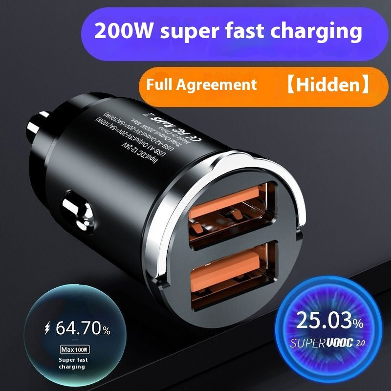 Invisible Dual Port USB Car Charger – Fast Charge with Hidden Design 200W Dual USB Alloy Invisible 200W Mobile chargers for cars Dual Port Car Charger Fast Car Charger Hidden Car Charger High-Speed Car Charger Invisible USB Car Charger Mini Car Charger New arrival Super Fast Car Charger {{ product_collections }} {{ product_description }}