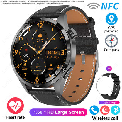 Sport Smart Watch Bluetooth Calling Waterproof Belt Black Shell Smart Watches electronics health monitoring smart watch sports tracking