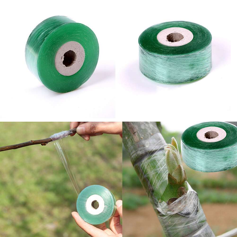 2CM x 100M / 1 Roll Grafting Tape Garden Tools Fruit Trees Secateurs Graft Branch Gardening bind belt PVC Tie Tape Garden Tools garden garden tools Grafting Tape Garden Toos home tape for garden tape for plants