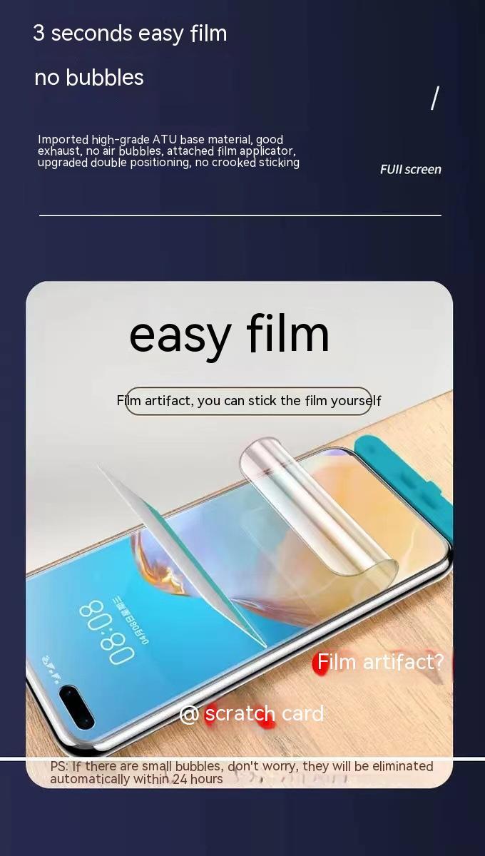 For Galaxy Series TPU Screen Protector Mobile Phone Cover & Protectors electronics film protection safety samsung screen protector