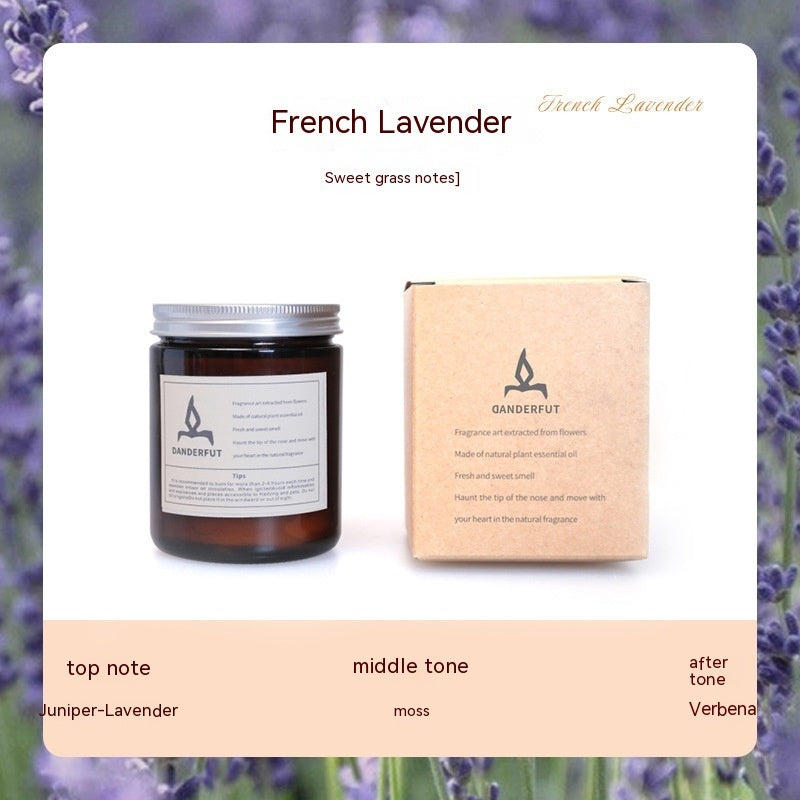 Tea Cup Aromatherapy Candle Home Indoor Lavender from France Candles candles decor fragrance candles home scented candles