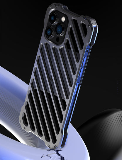 Premium Aluminum Alloy iPhone Case | Superior Heat Dissipation & Protection iPhone cases breathable camera protector heat dissipation iPhone iPhone case lens protection lens protector lens protectors long lasting long life metallic New arrival performance booster phone protection {{ product_collections }} {{ product_description }}