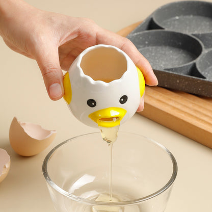 Innovative Ceramic Egg White & Yolk Separator - Creative Kitchen Filter Tool Egg seaprator cute egg seaprator egg separator kitchen kitchen accessories kitchen gadgets kitchen must haves kitchen tools kitchen utensils {{ product_collections }} {{ product_description }}