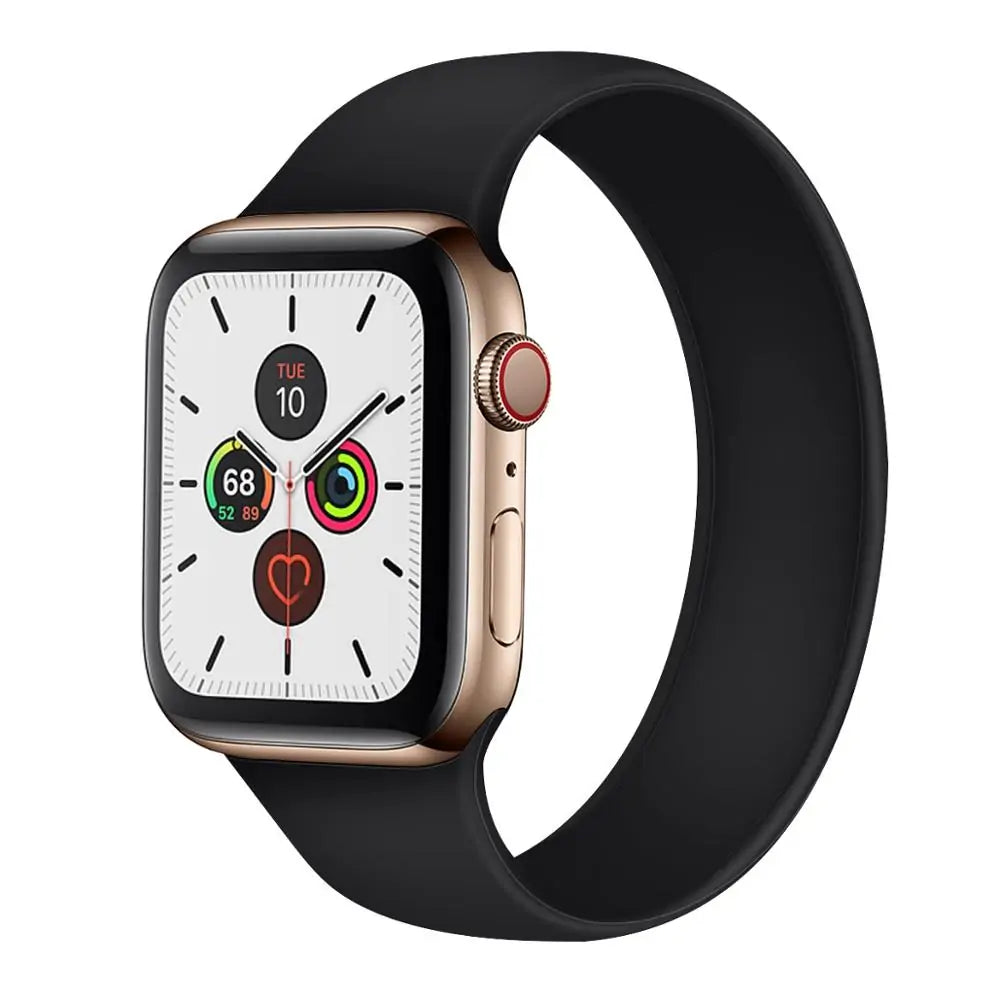 Elevate Your Apple Watch Experience Black Small (130mm-150mm) Width: 42-44mm Apple Watch Bands apple watch apple watch band apple watch strap designer new arrival stylish {{ product_collections }} {{ product_description }}