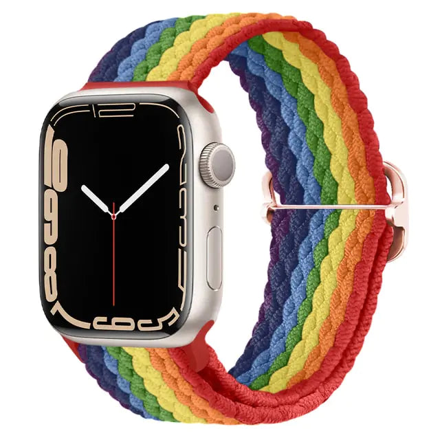 Introducing Our Nylon Braided Solo Loop Strap for Apple Watch Apple Watch Bands apple watch apple watch band apple watch strap braided nylon strap {{ product_collections }} {{ product_description }}