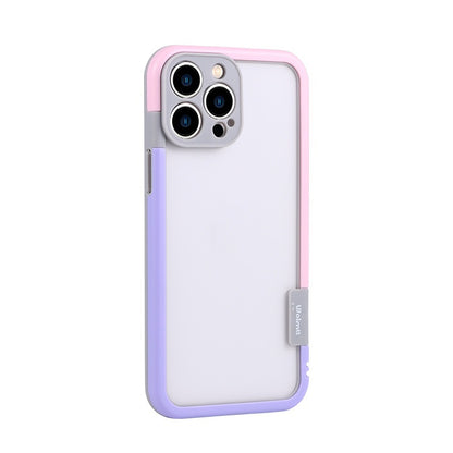 Silicone Contrast Color Protective Cover | Heat Dissipation & Drop Resistance Pink Purple iPhone cases anti finger cases covers fall iPhone lens protection lens protector lens protectors new arrival protection {{ product_collections }} {{ product_description }}