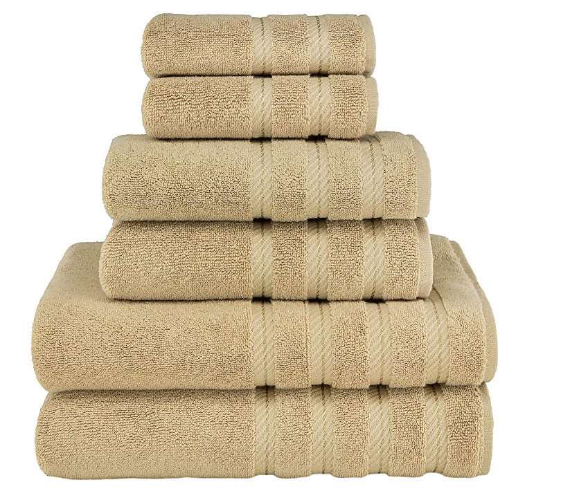 Absorbent Long Staple Cotton Towel Bath Towel Set Coffee 3times Towels bath towel Bedding and towels best drying bath towel cotton towels Home towels