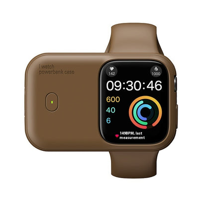 Suitable For Power Bank Watch Portable Wireless Power Bank Portable 4445mm Brown Mobile Phone Chargers android apple charger electronics fast watch wireless