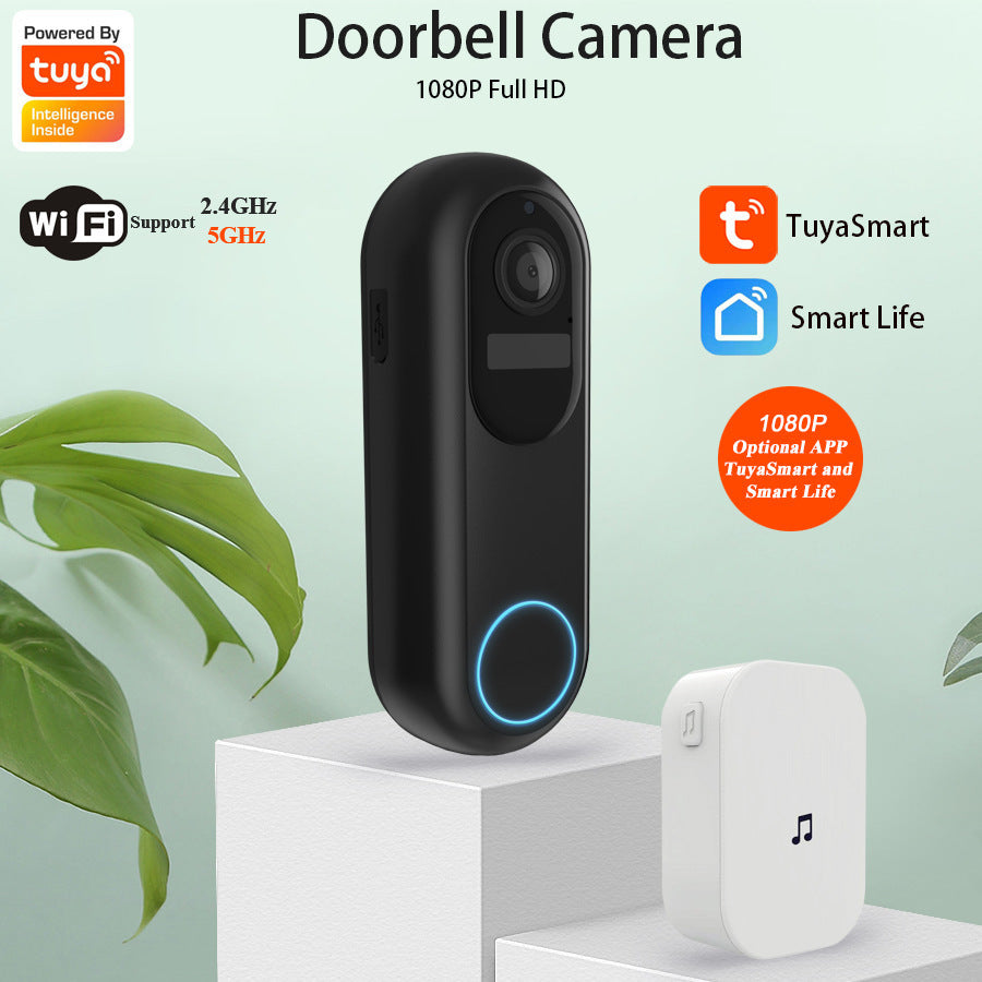 Smart Visual Doorbell Monitoring Intercom Low Power Camera Doorbells Doorbell doorbell with camera doorbell with mobile connected camera doorbell with wifi connected camera home home security Intercom security Security Camera