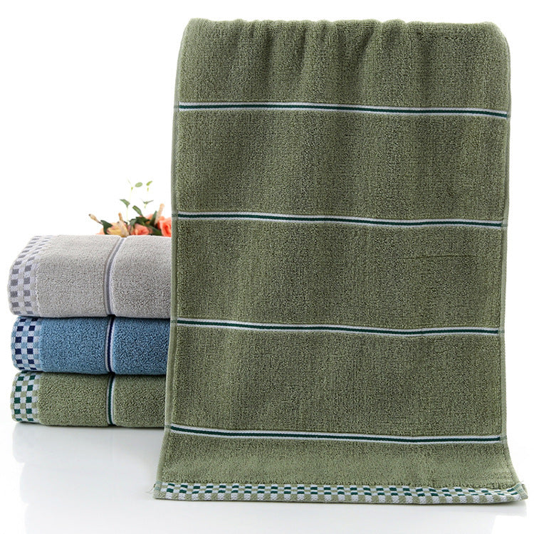 Cotton embroidered towel Green Towels bath towel Bedding and towels best drying bath towel cotton towels Home towels