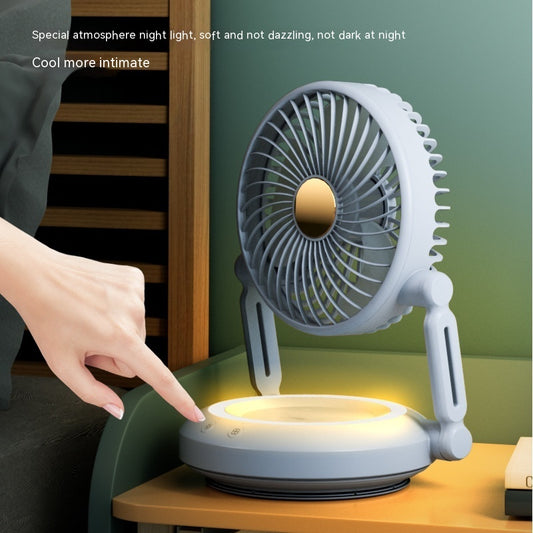 Desktop Desktop Fan Camping Office Telescopic Folding Computer Table & Accessories beat the heat desk fan rechargabe fan table fan