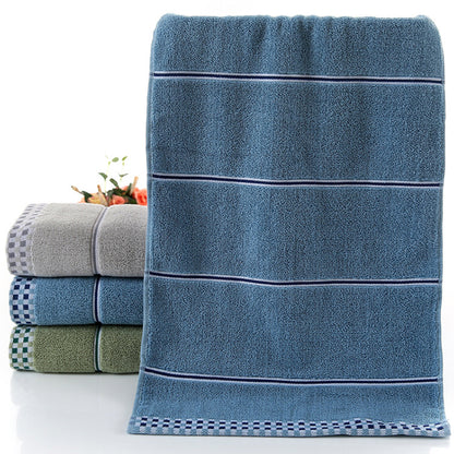 Cotton embroidered towel Blue Towels bath towel Bedding and towels best drying bath towel cotton towels Home towels