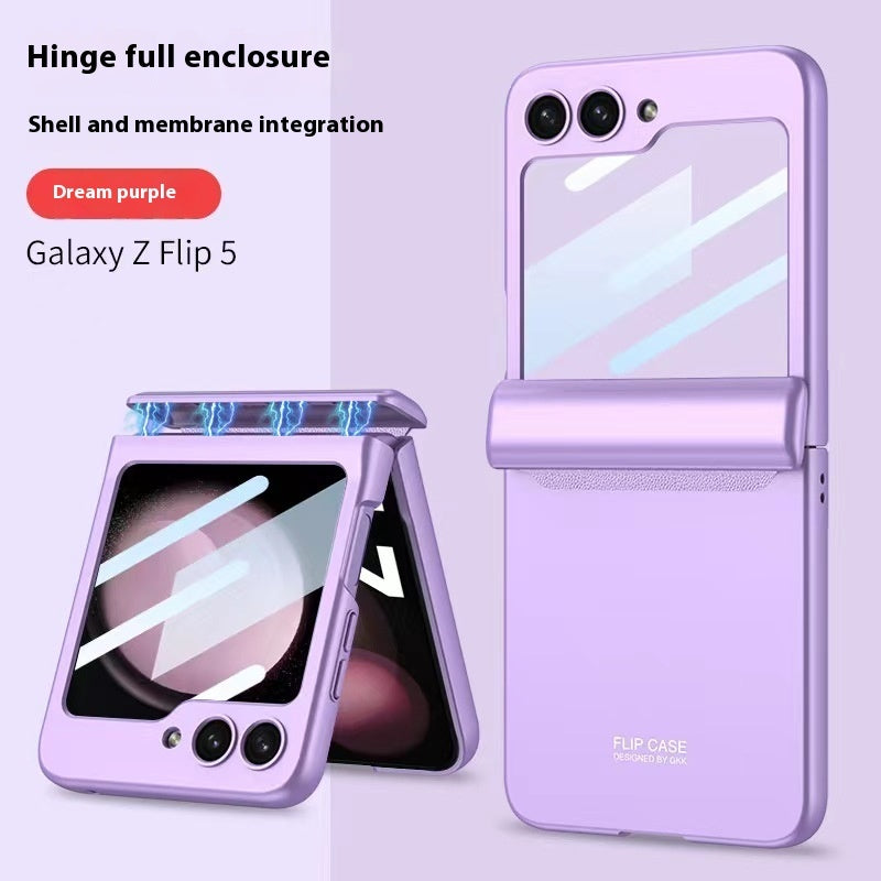 Magnetic Hard Shell Samsung Phone Case Dream Purple Samsung GalaxyZ Flip5 Mobile Phone Cover & Protectors Camera cover electronics flip mobile phone case mobile phone cover protection samsung