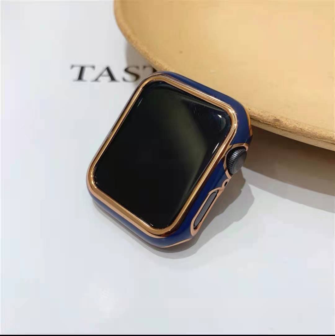 Stylish Resin Smart Watch Band And Case Blue shell Smart Watches electronics smart watch smart watch band smart watch case smart watch cover smart watch strap