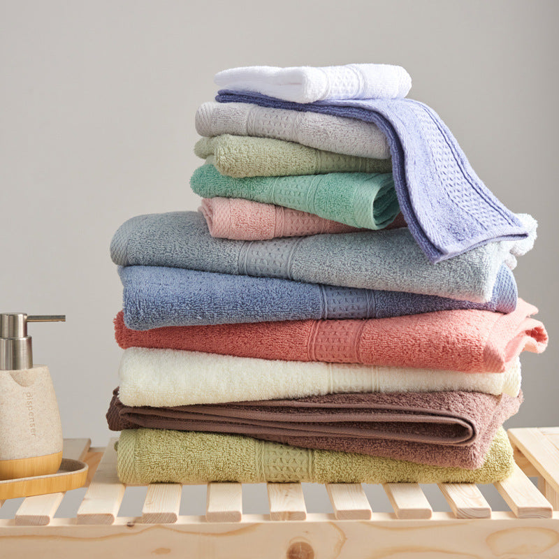 Minimalist Style Square Towel Towel Bath Towel Set Towel Pure Cotton Towels bath towel Bedding and towels best drying bath towel cotton towels Home towels