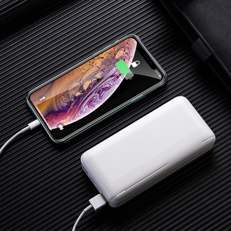 Power Bank Light Display Screen Display Vest Coat Ultra-thin Portable Power Source Power Banks C Type Dual electronics portable power bank USB