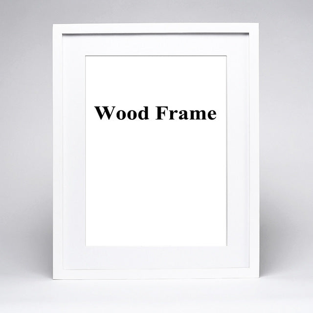 Natural wood photo frame White 21x30cm Photo frames decor home photo frames