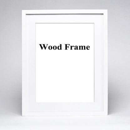 Natural wood photo frame White 21x30cm Photo frames decor home photo frames