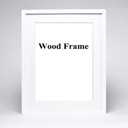 Natural wood photo frame White 21x30cm Photo frames decor home photo frames