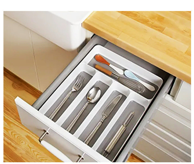 Cutlery storage box Drawer organisers cutlery set dinning table fork home knife spoon