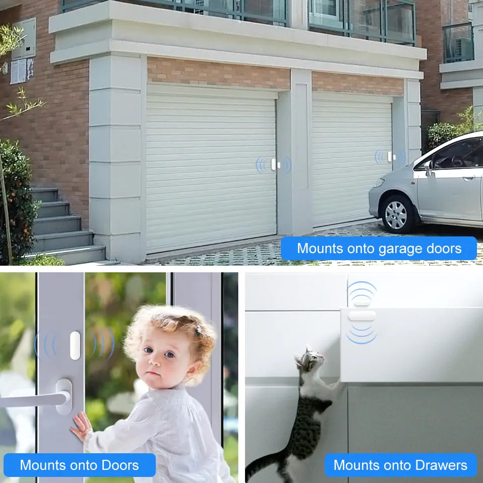 Door Window Smart Sensor Door Lock Safety door and window security sensor Door and Window Sensor Door Sensor home security Smart Door Open/Closed Detectors smart door sensor Window Sensor