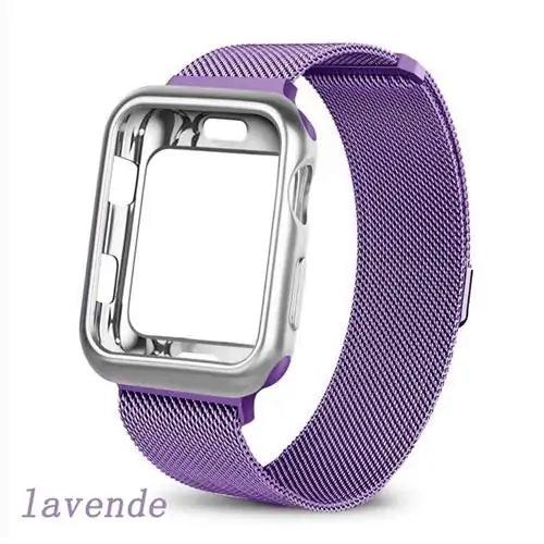 Make a Statement with Our Apple Watch Metal Bracelet Apple Watch Bands apple apple watch apple watch band apple watch strap band bracelet iwatch mesh watch {{ product_collections }} {{ product_description }}