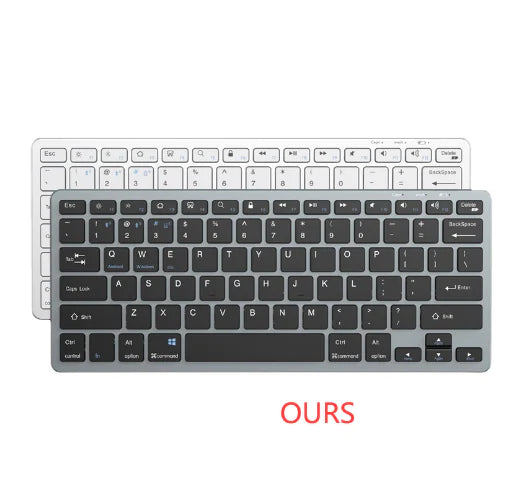 Pocket Bluetooth Keyboard Dark Gray Non-foldable Computer Accessories bluetooth keyboard computer Computer Accessories computer table accessories electronics pocket bluetooth keyboard pocket board wireless keyboard