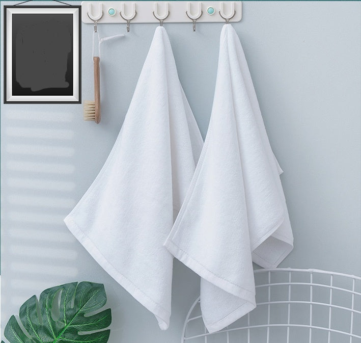 Cotton Thickened Absorbent White Towel Towels bath towel Bedding and towels best drying bath towel cotton towels Home towels