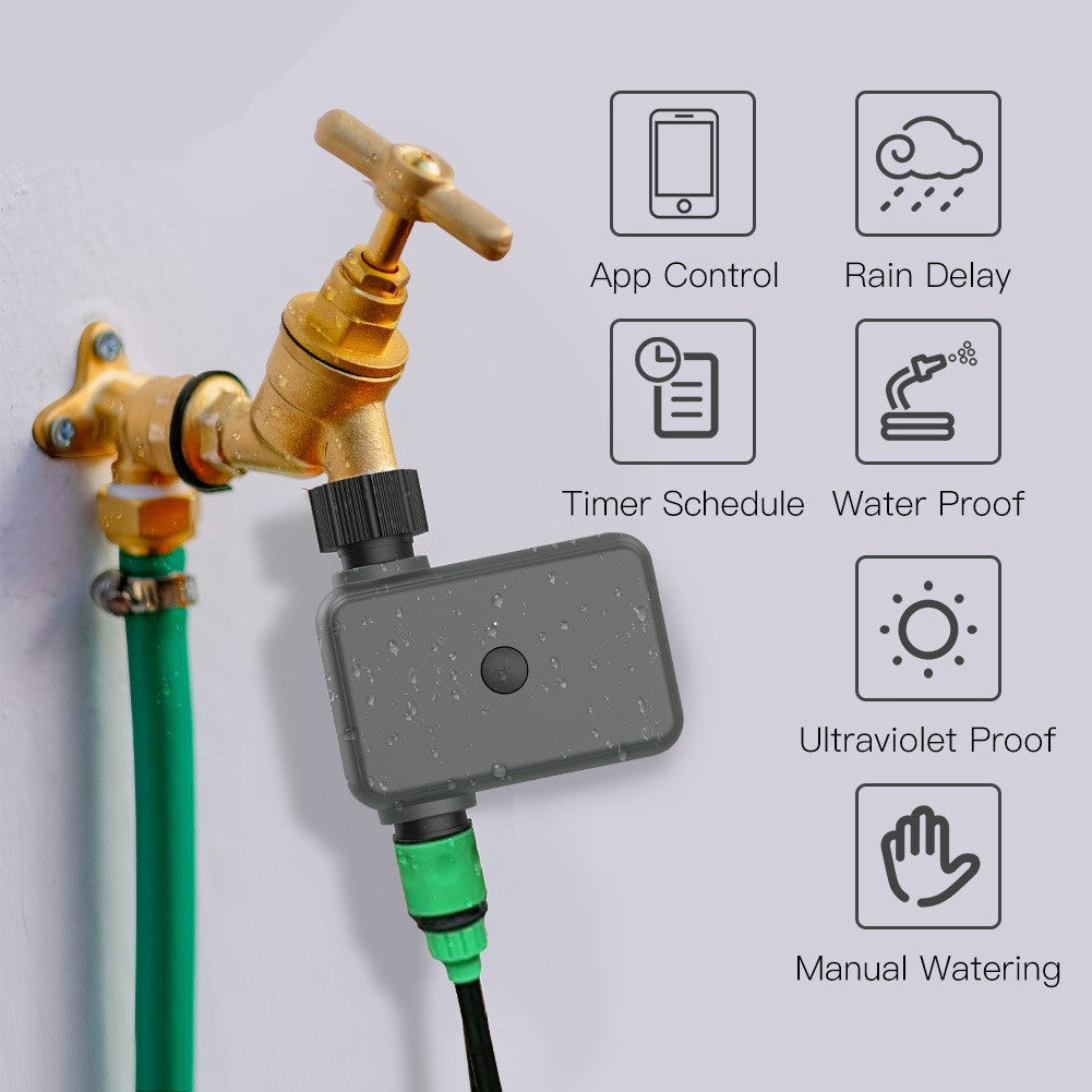 Intelligent Garden Irrigation Water Valve Garden Tools garden garden tools home smart valve for hose water hose valve water saving