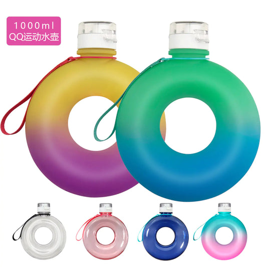 Donut Shaped Water Bottle Water Bottles Bottle dinning dinning table Donut home stylish water bottle Water water bottle