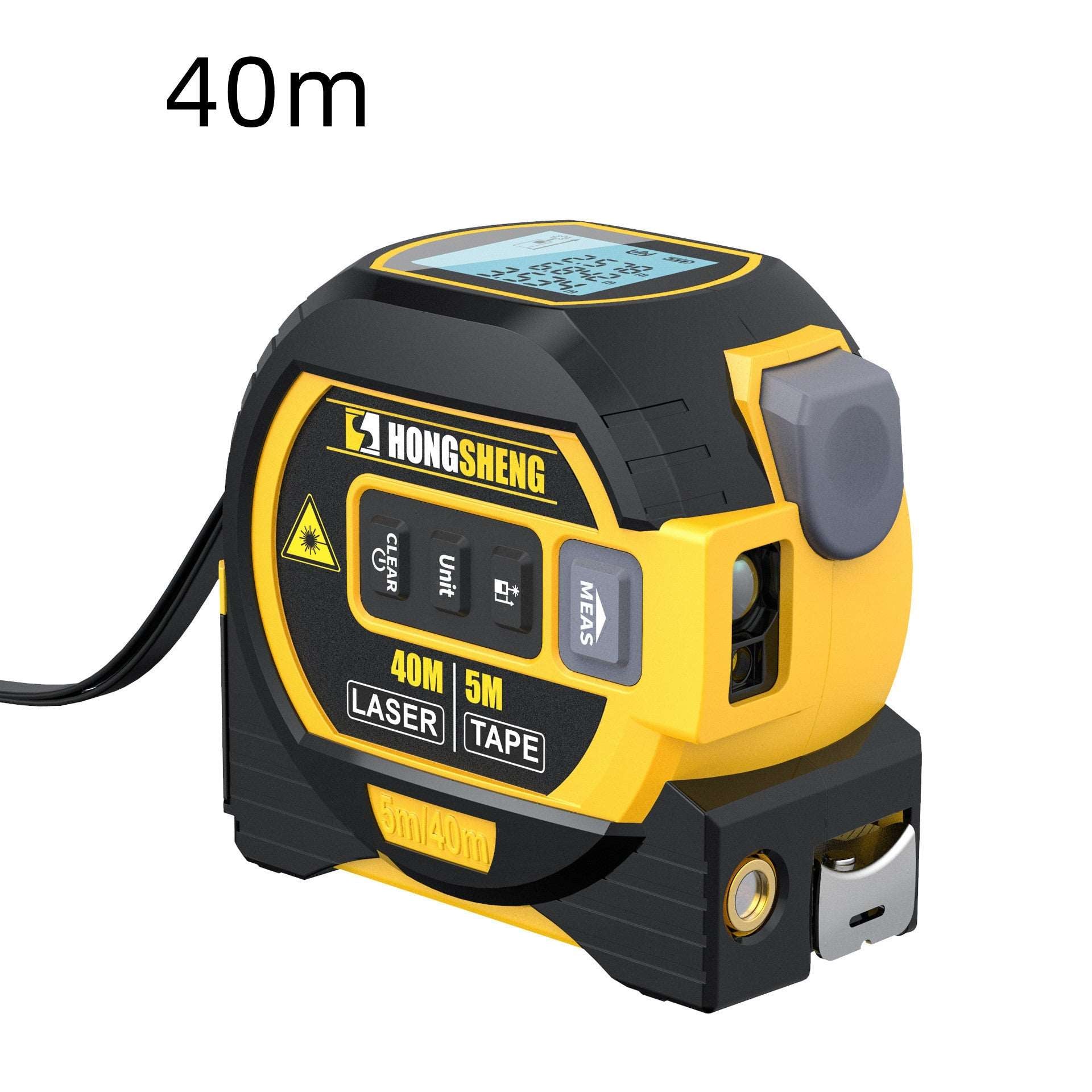 3 In 1 Laser Tape Measure Rangefinder 5m Tape Ruler Infrared High-precision Intelligent Electronic Ruler Building Distance Meter Home Tools home laser tool measuring tools tools