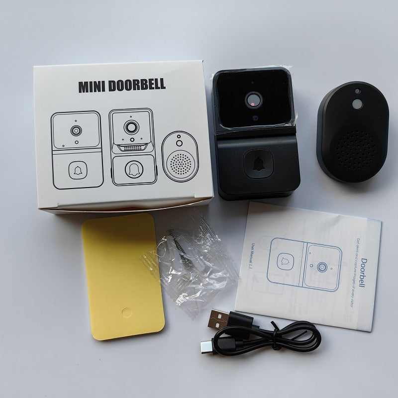 Intelligent Visual Doorbell Surveillance Camera Doorbells Doorbell doorbell with camera doorbell with mobile connected camera doorbell with wifi connected camera home home security Intercom security Security Camera