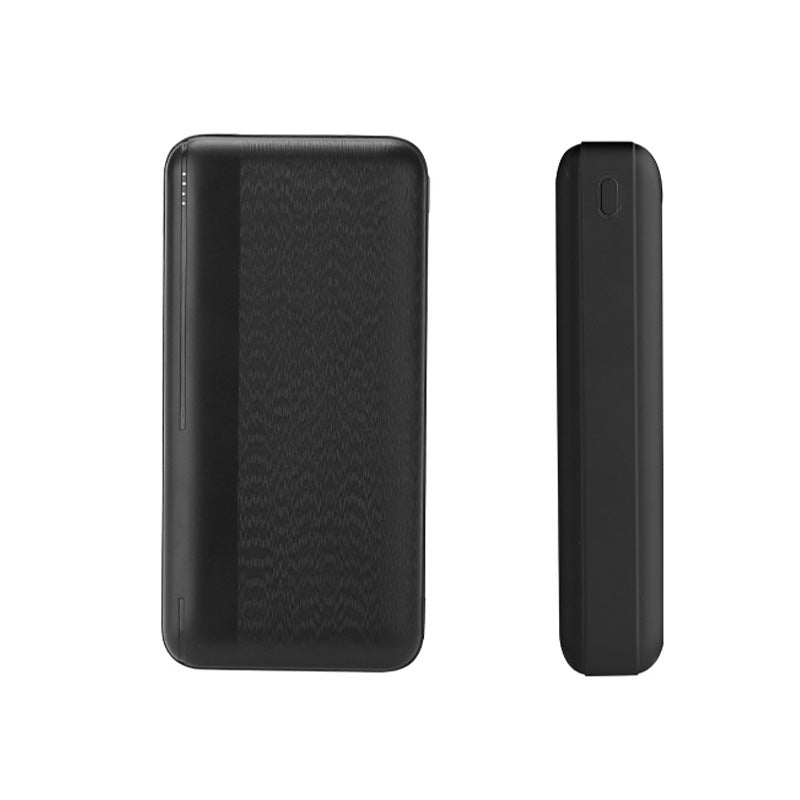 Power Bank Light Display Screen Display Vest Coat Ultra-thin Portable Power Source Power Banks C Type Dual electronics portable power bank USB